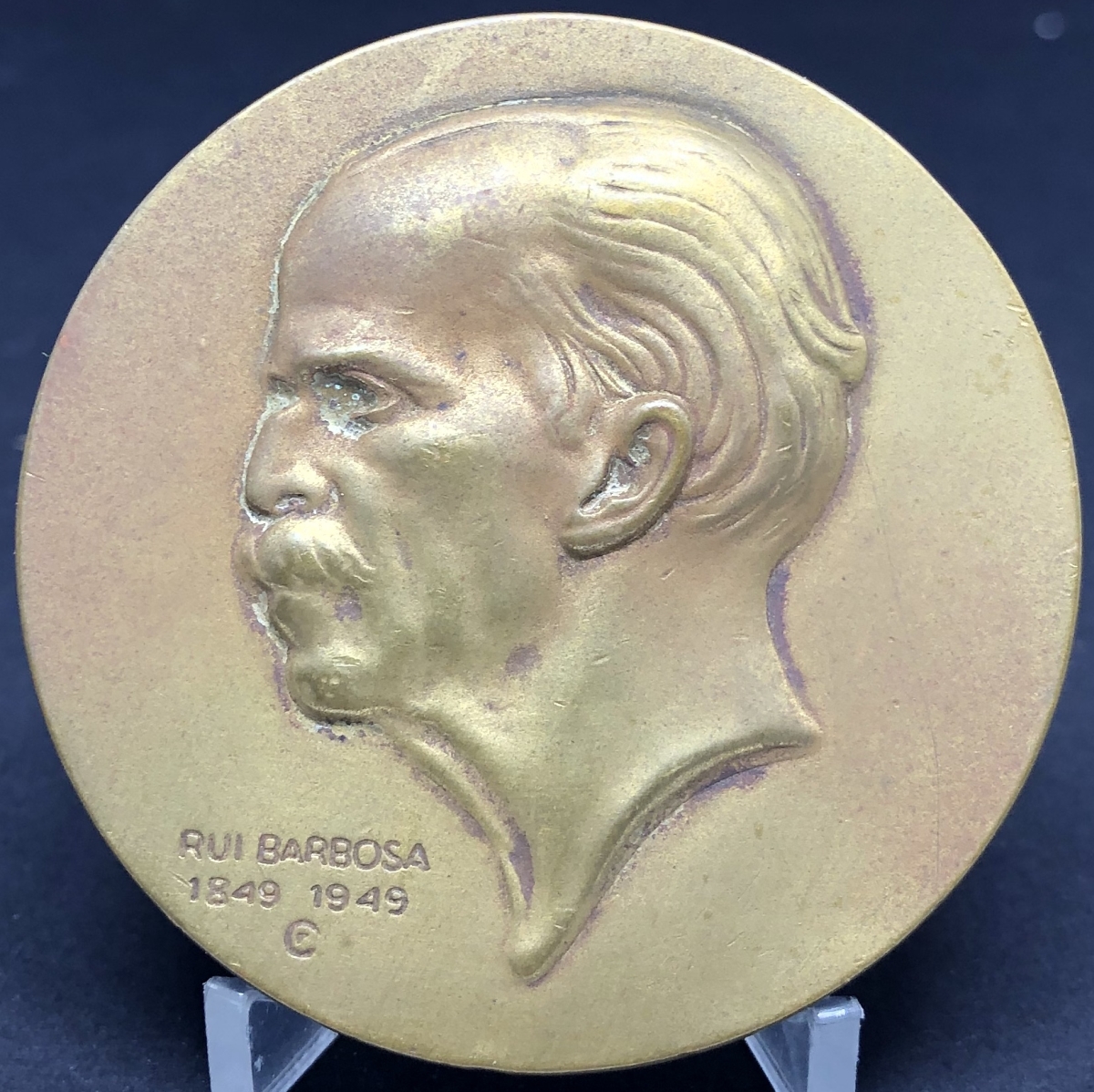 Medalha Do Brasil Centen Rio De Ruy Barbosa