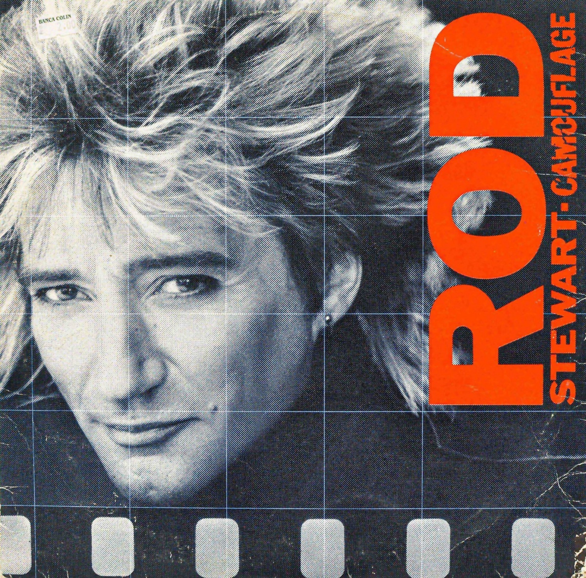 Rod Stewart Camouflage Wb Records Lp