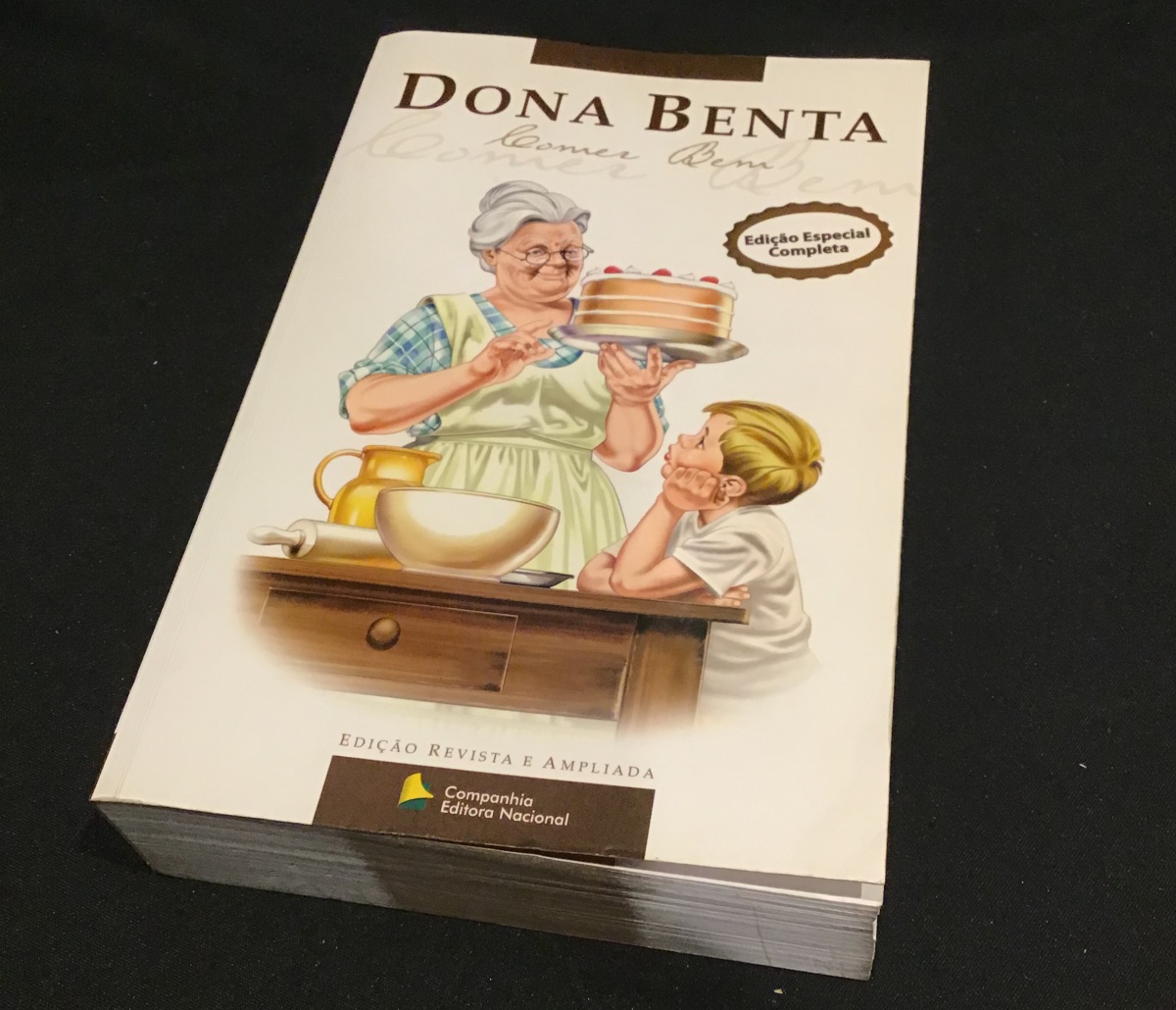 Livro Dona Benta comer bem O livro de culinária ma