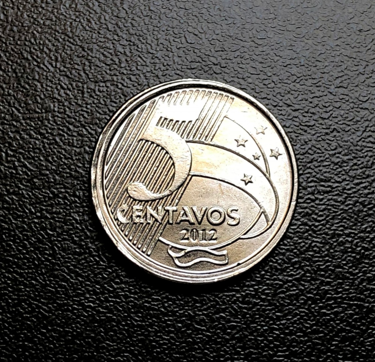 Moeda ANOMALA 50 Centavos SEM O ZERO 0 2012 Fal