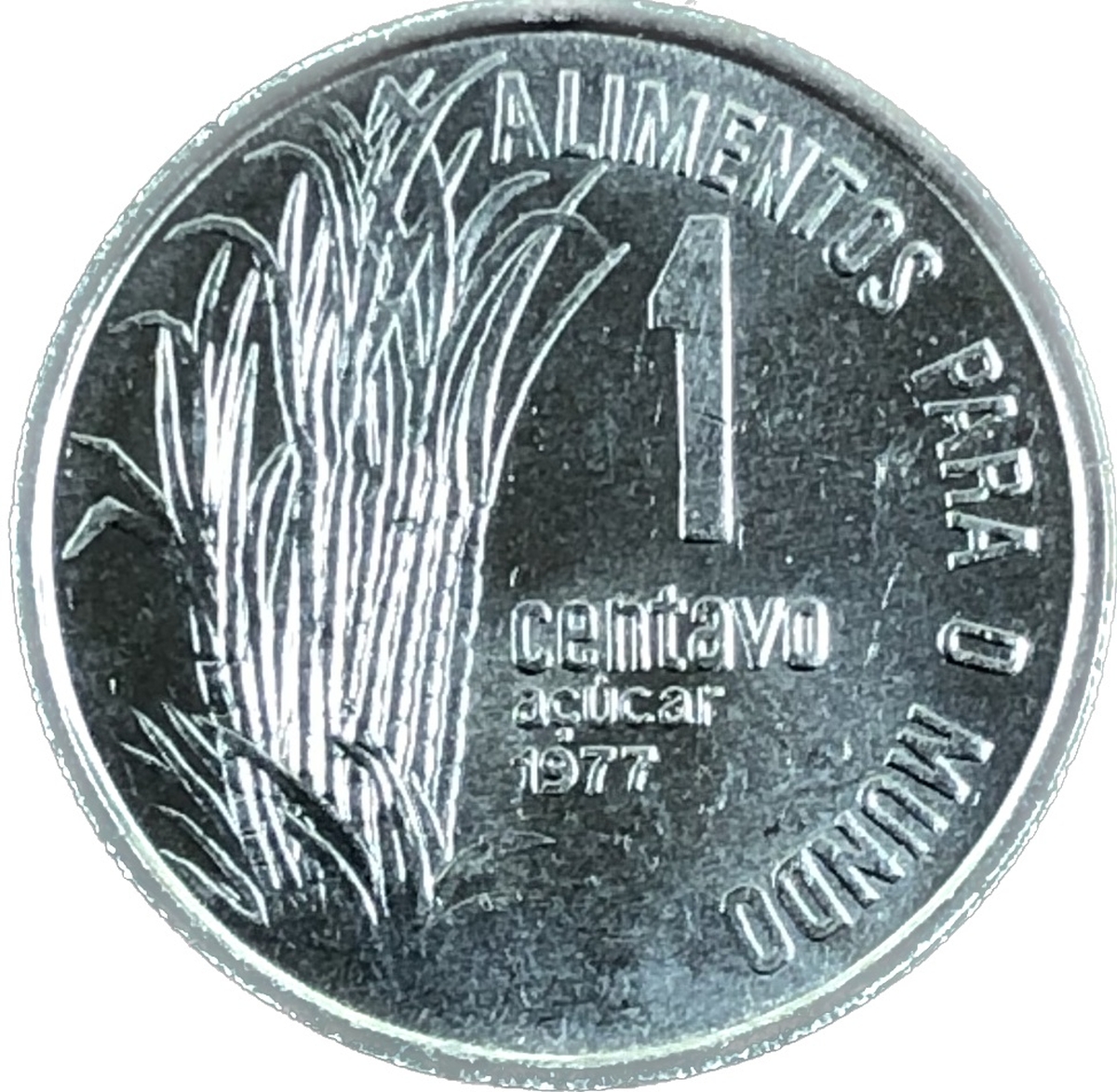 Moeda Do Brasil Centavo Fao