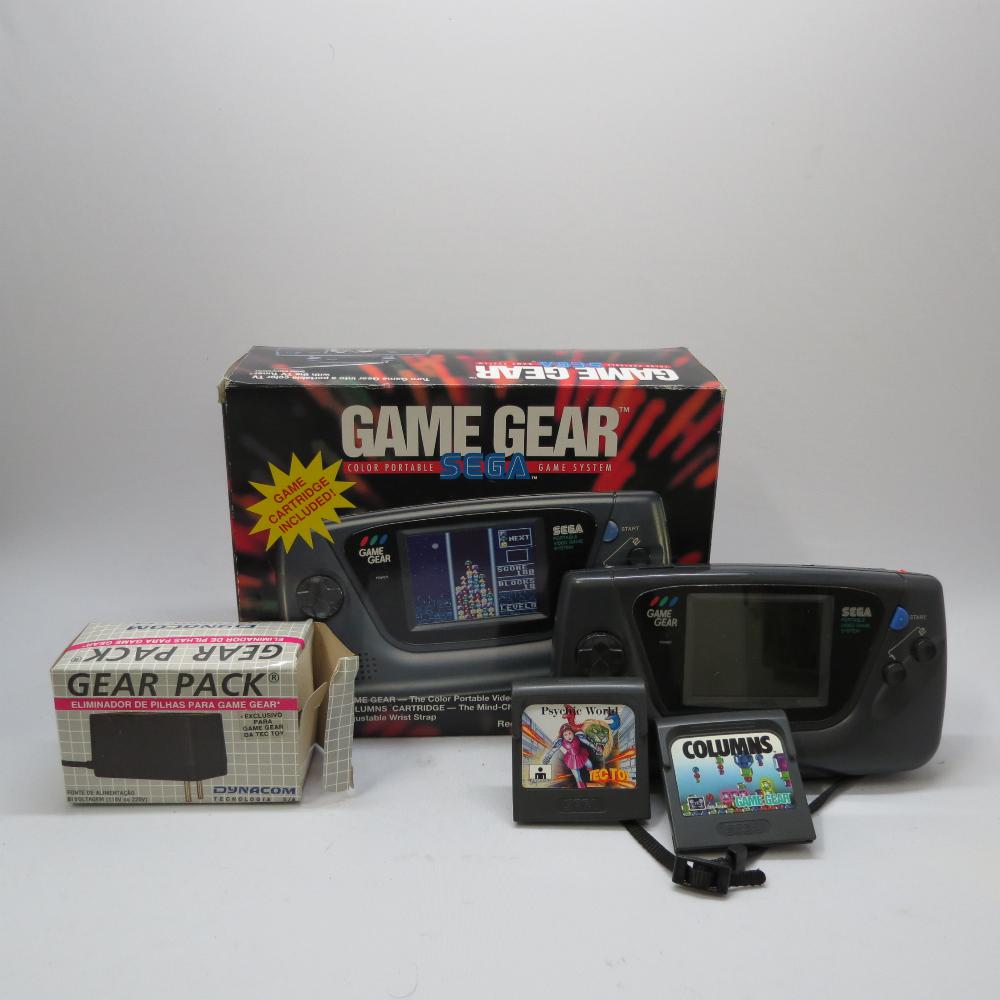 Game Gear Sega Na Caixa Original N O Testado Acompan