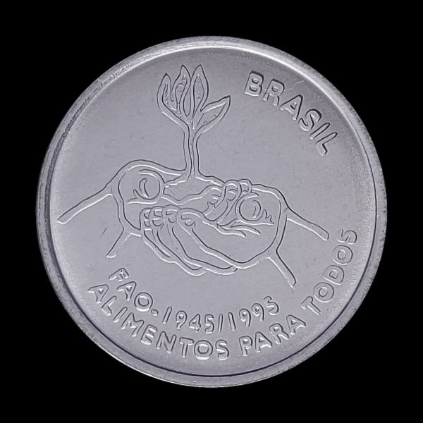 Moeda Do Brasil Centavos Fao V Esc