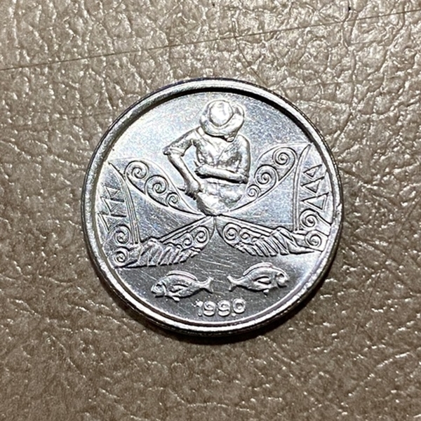 Moeda Brasil Centavos Pescador Escassa