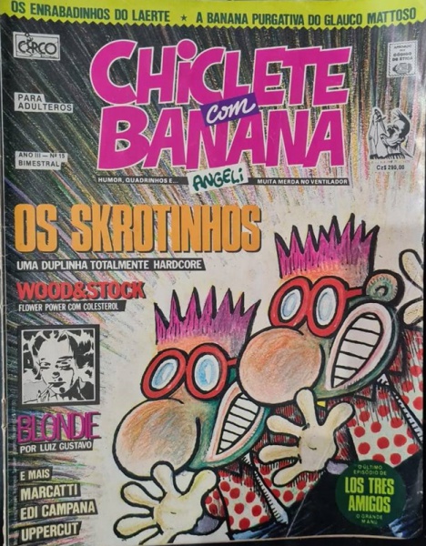 Revista Chiclete Banana Em Quadrinhos N Meros