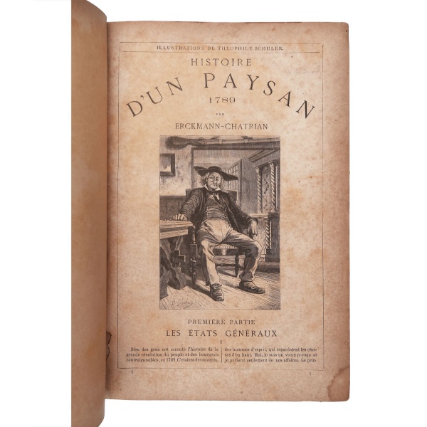 Livro Histoire Dun Paysan 1789 Por Erckm