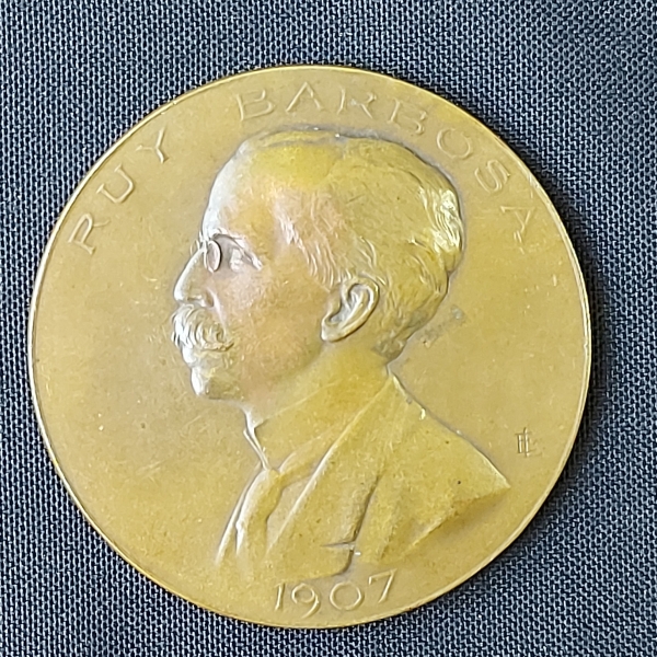 Medalha De Bronze Em Homenagem Ao Senador Rui Barbosa