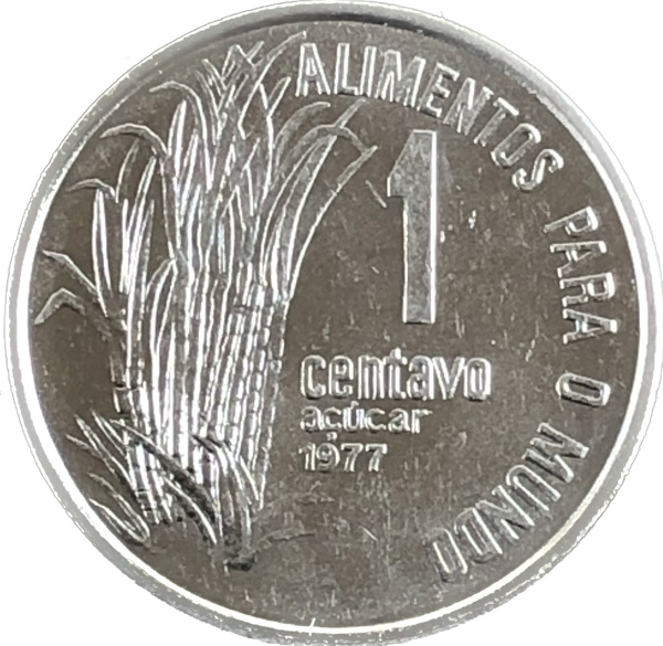 Moeda Do Brasil Centavo Fao