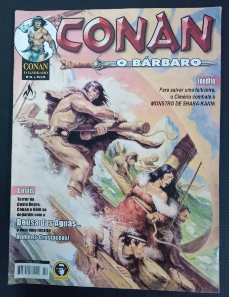 A Espada Selvagem De Conan O Barbaro N