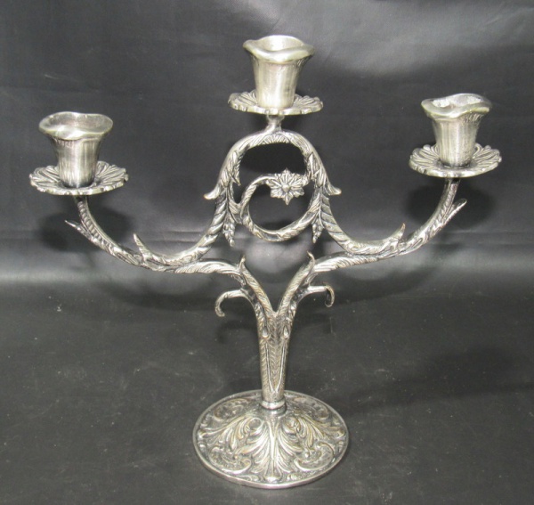 Candelabro Par De Candelabros Para Velas Em Metal E