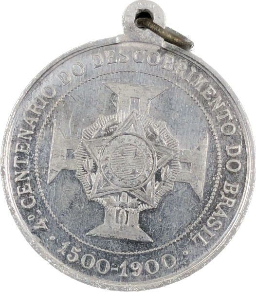 Medalha do Brasil 1900 IV Centenário do descobrimen