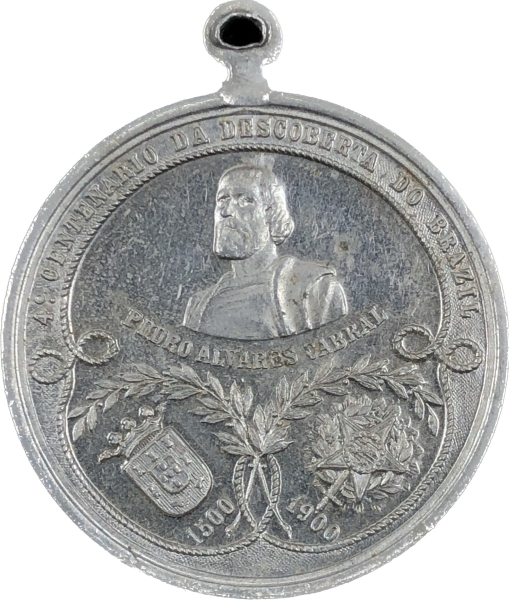 Medalha do Brasil 1900 IV Centenário do descobrimen