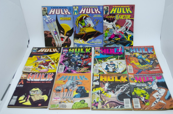 11 Gibis Revistas Em Quadrinhos Hulk Marvel Anos 90