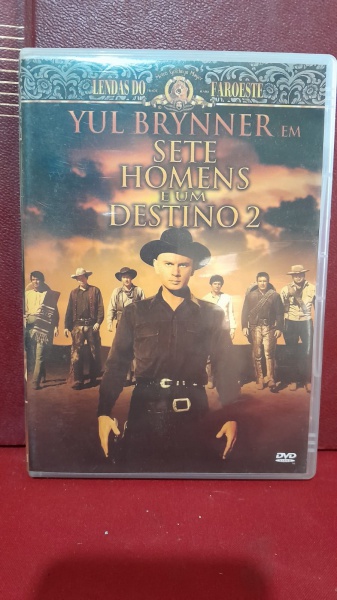 DVD SETE HOMENS E UM DESTINO FAROESTE YUL BRYNNER