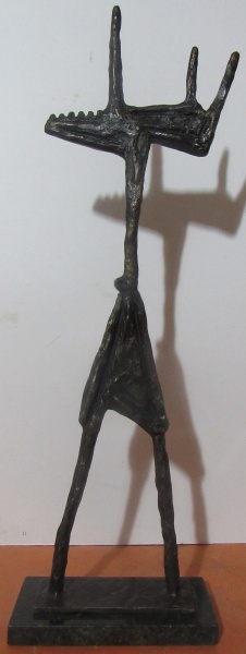 Bruno Giorgi Escultura Em Bronze Flautista