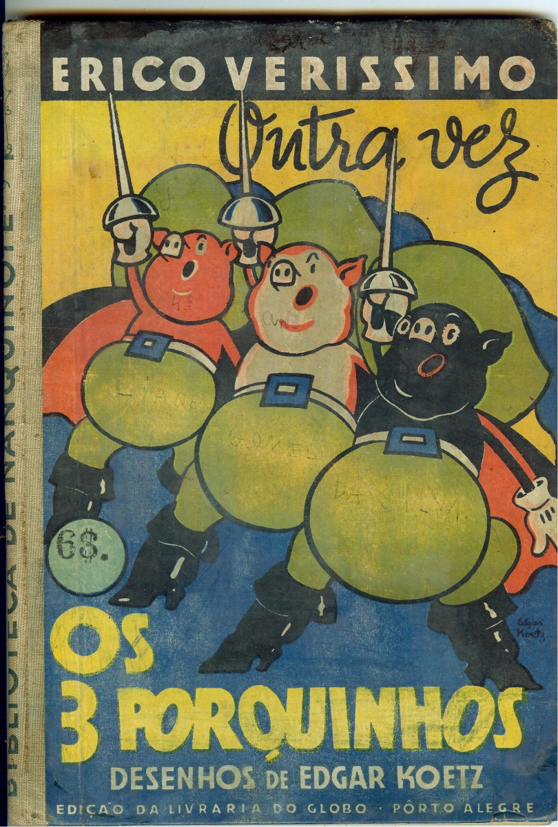 Livro Os Tres Porquinhos De Erico Verissimo