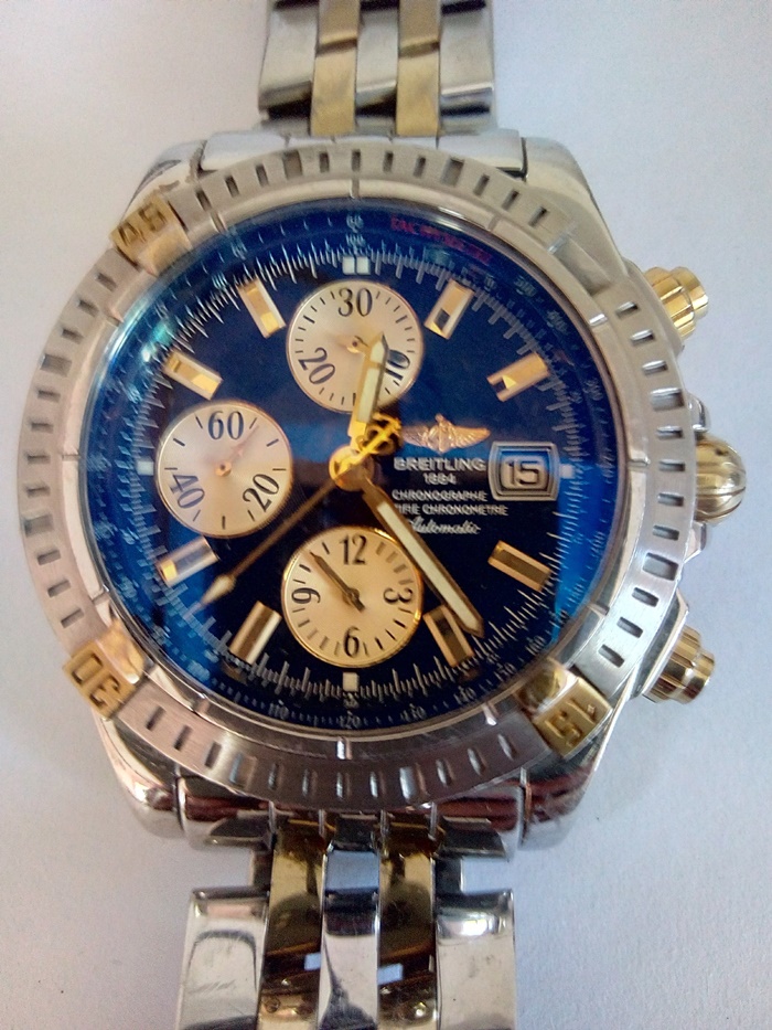 Relógio Breitling 1884 cronographe certifie chronometre