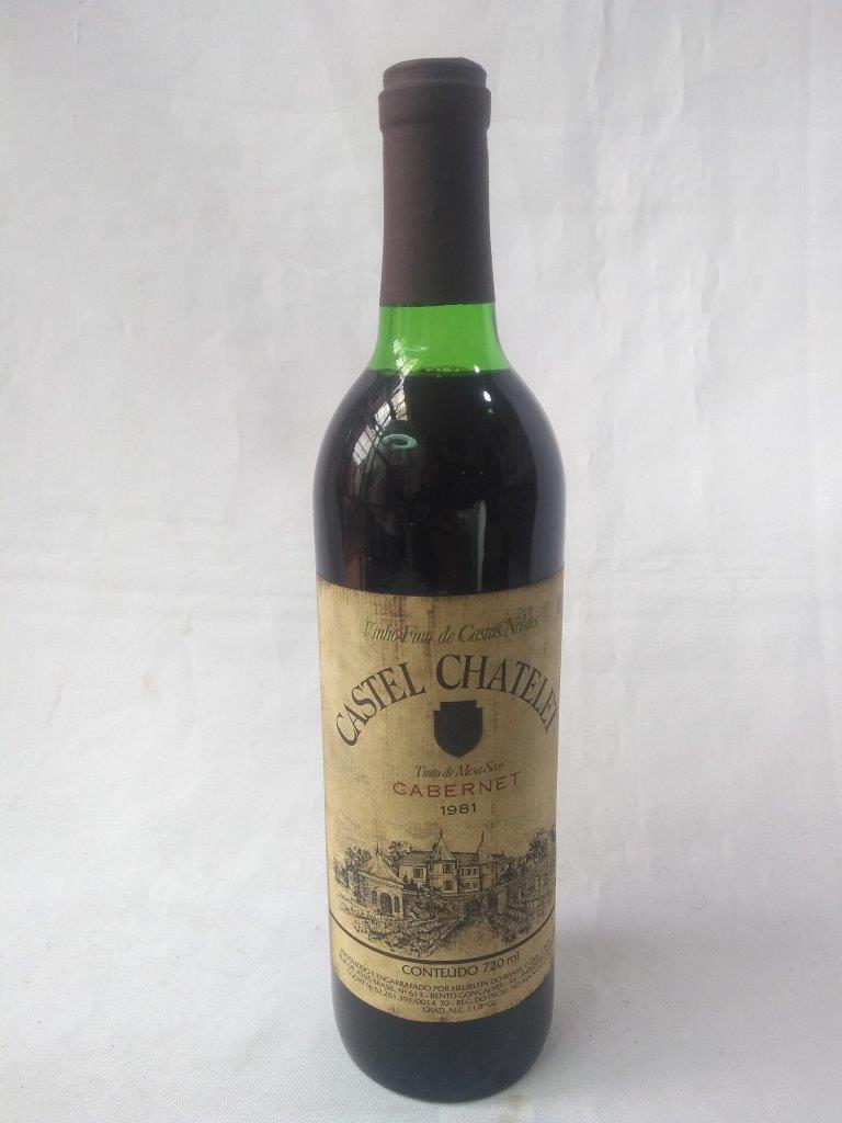 Garrafa De Vinho Fino Tinto Seco De Mesa Brasileiro Da