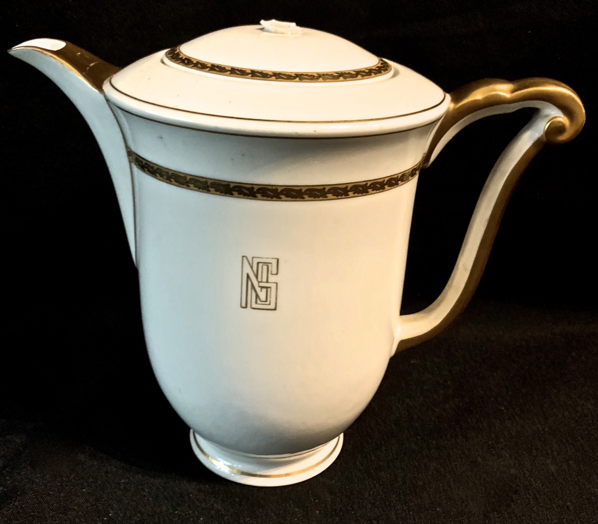 LIMOGES Bule para café, UNIC, 12, Rue de Paradis Paris,