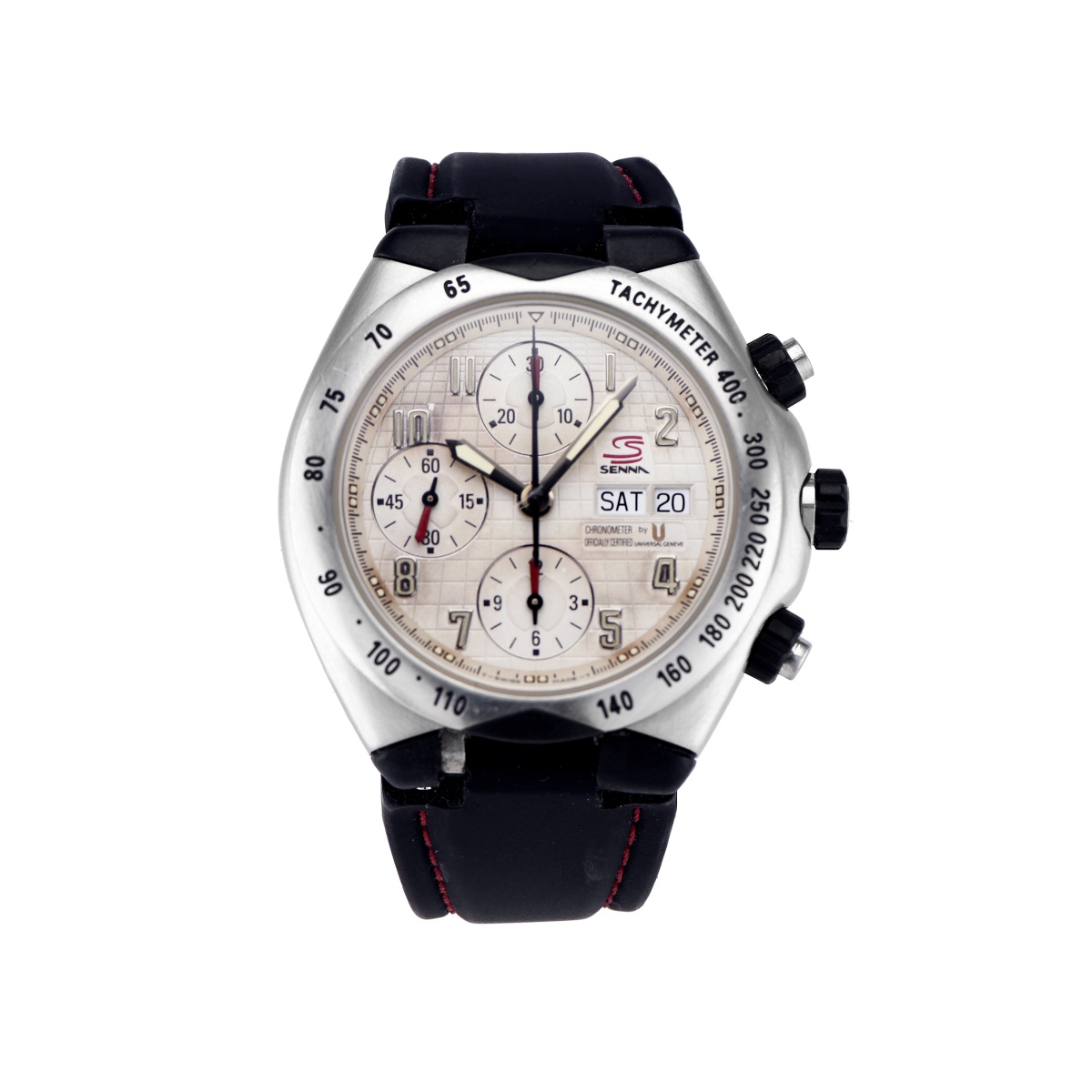 Relógio 'Universal Geneve'. SENNA. Swiss Made.