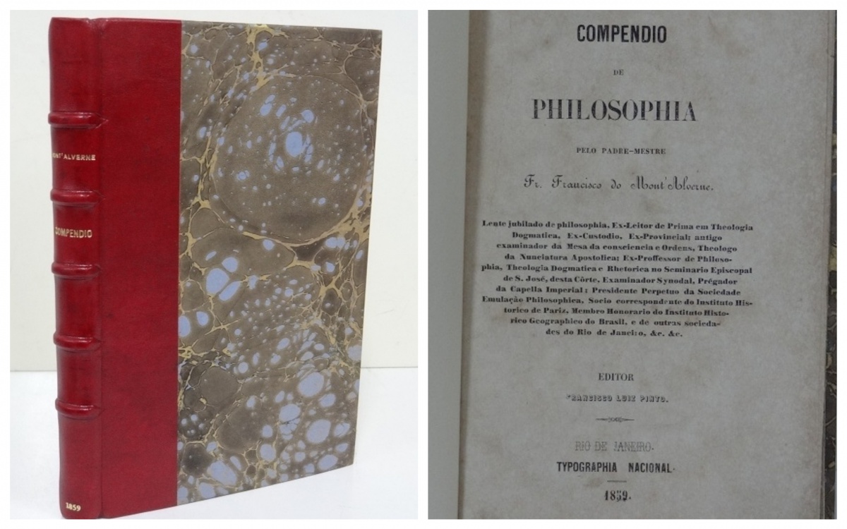 MONT'ALVERNE, Frei Francisco do. COMPENDIO DE PHI MONT'ALVERNE, Frei Francisco do. COMPENDIO DE PHI