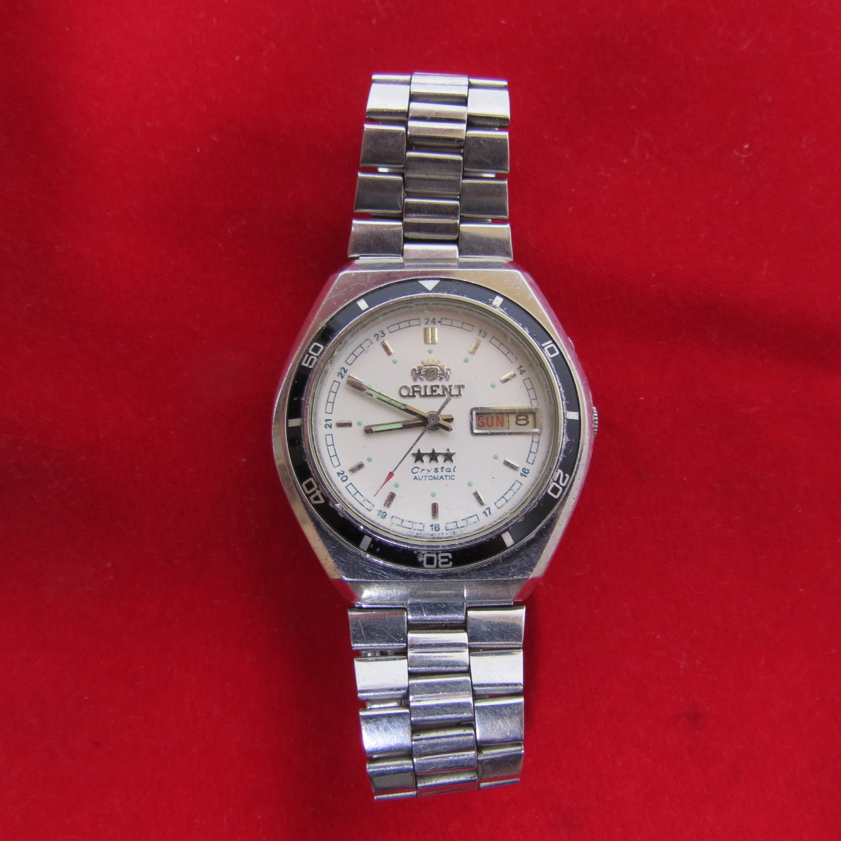 Relogio orient crystal automatic Clearance