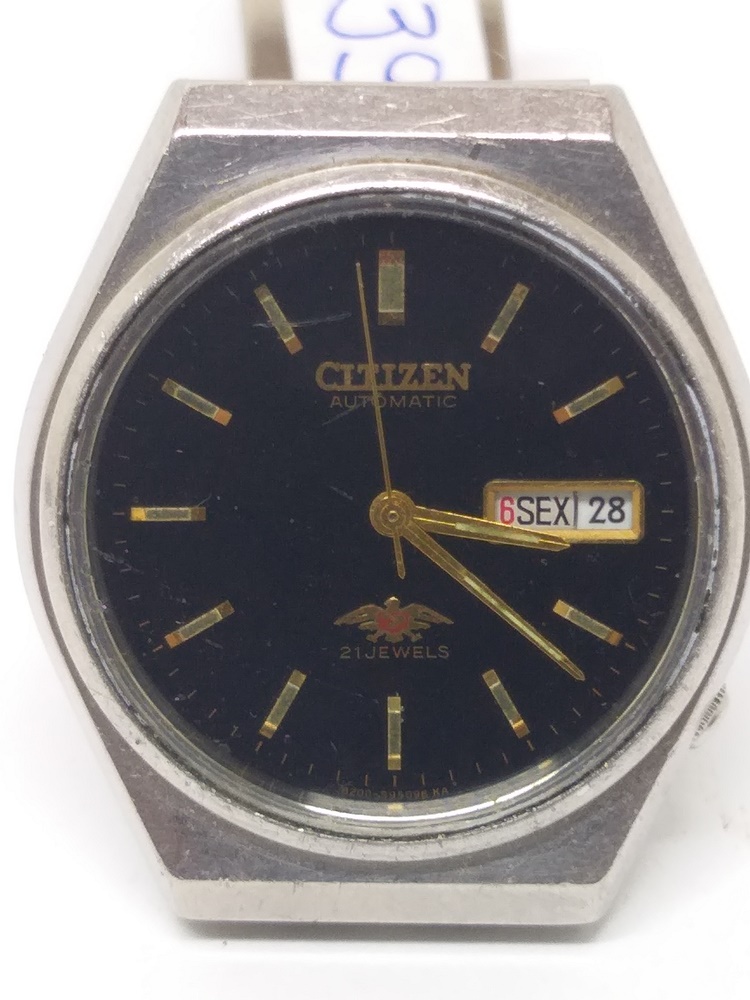 relogio citizen automatic 21 jewels