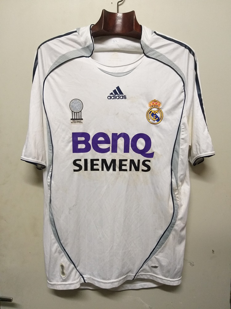 Camisa REAL MADRID 2006/2007, ADIDAS, original, oficial