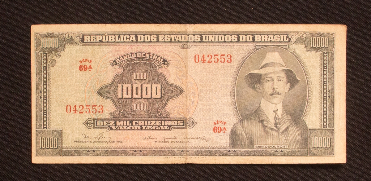 Quanto Vale A Nota De 10 000 Cruzeiros