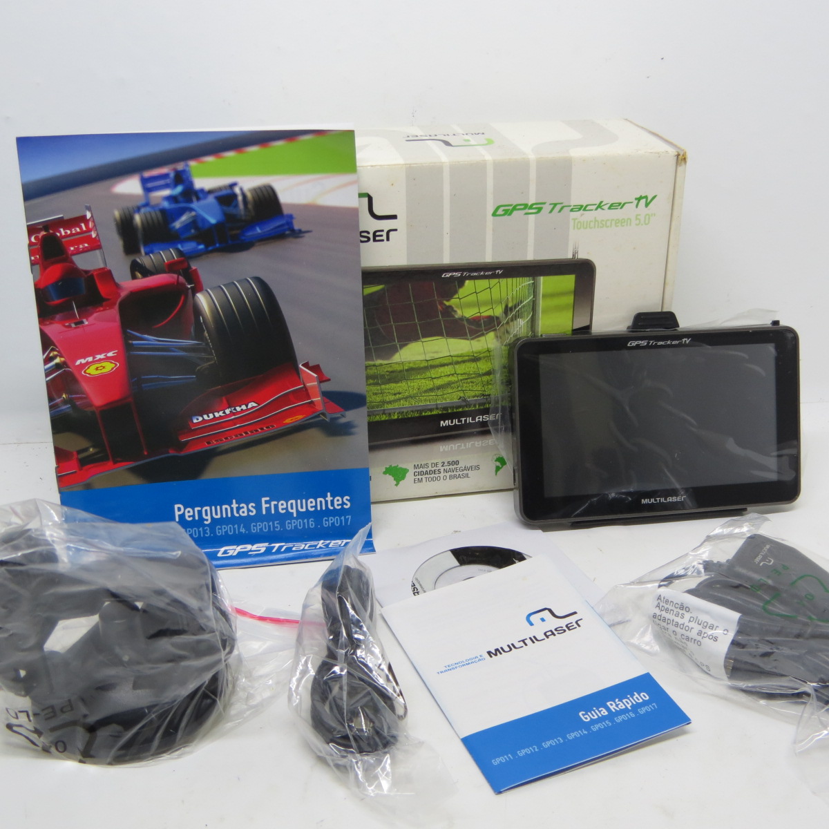 GPS Multilaser Tracker TV Touchscreen 5.0 Na caixa, n