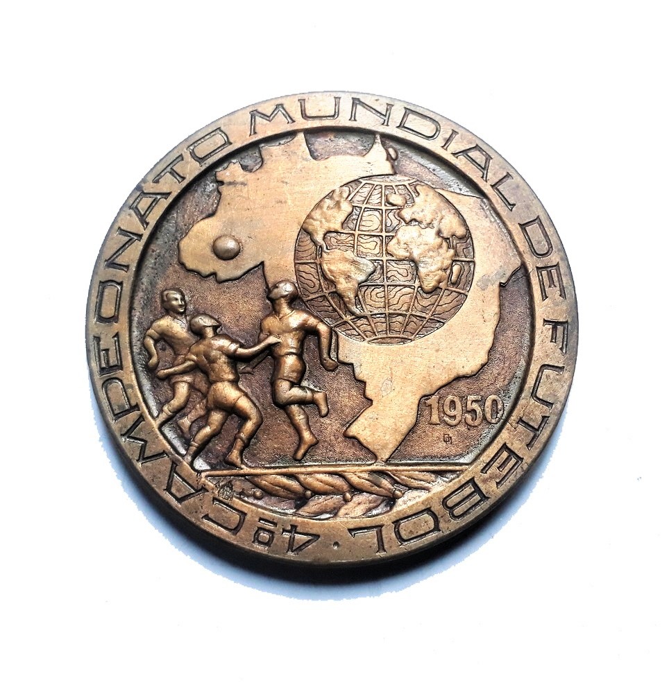 COPA DE 50 Rara medalha do 4º Campeonato Mundial de F