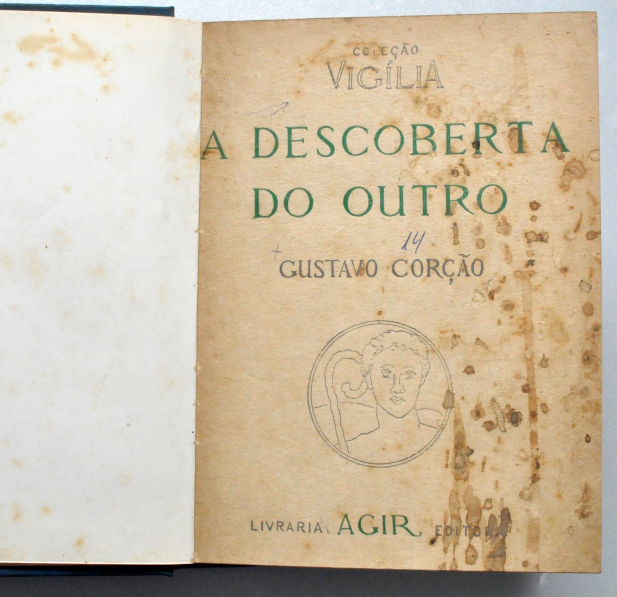 Livro A descoberta do outro. Gustavo Corção. Coleção V