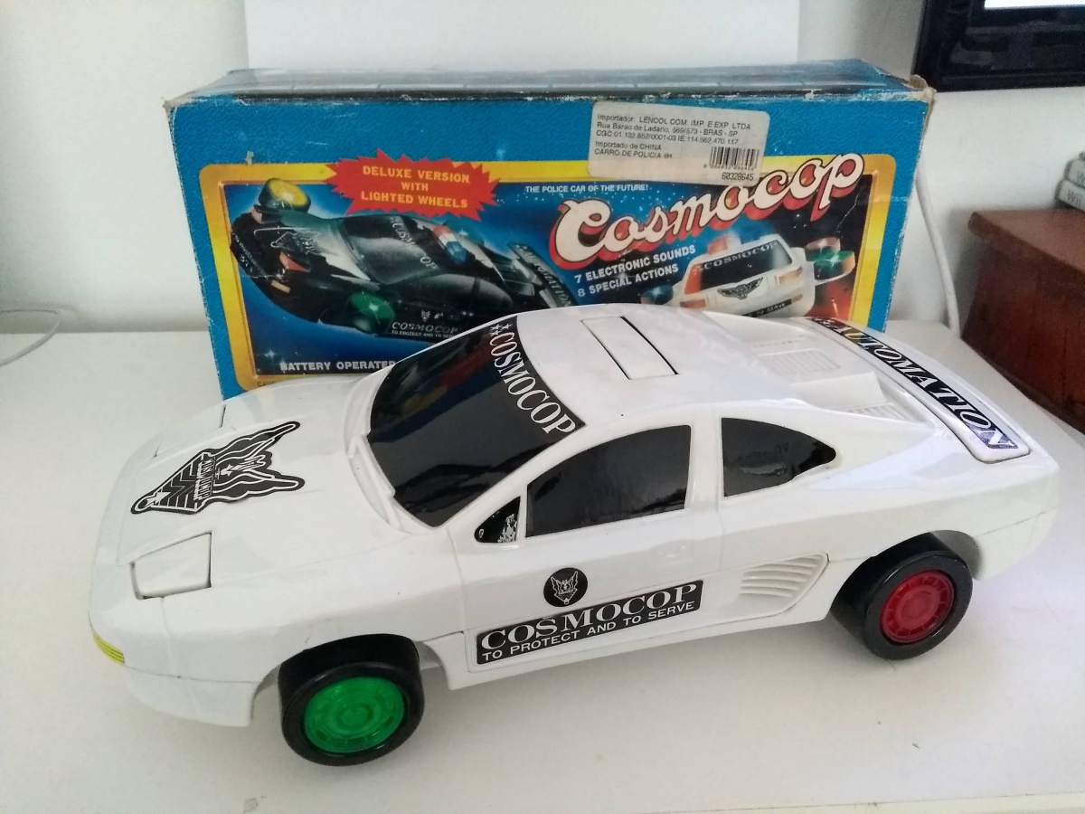 Cosmocop toy car on sale