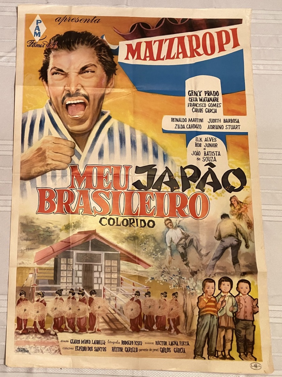 MAZZAROPI (1912-1981) - CARTAZ ORIGINAL DE -Meu Japão B