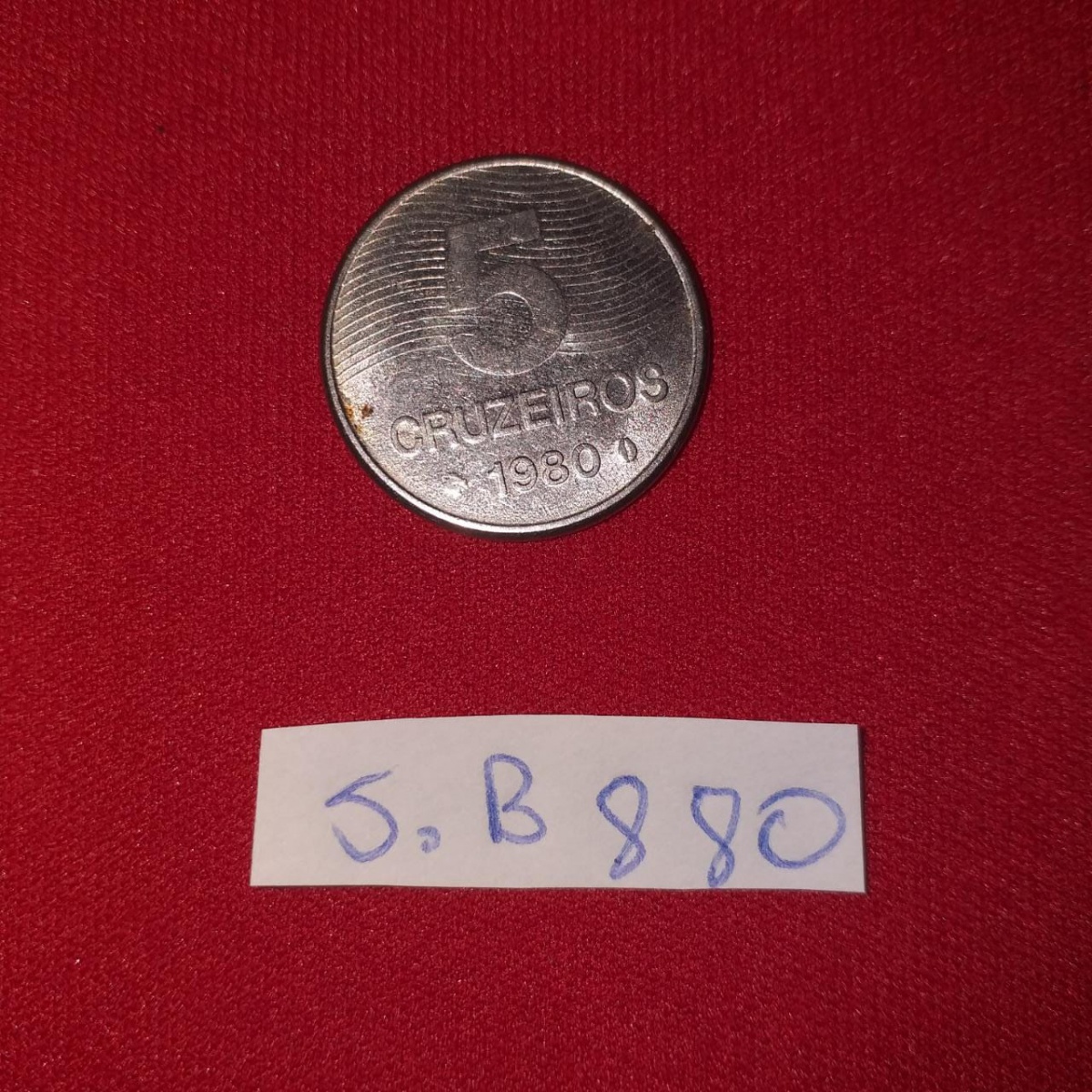 Quanto Vale Uma Moeda De 5 Cruzeiros De 1980