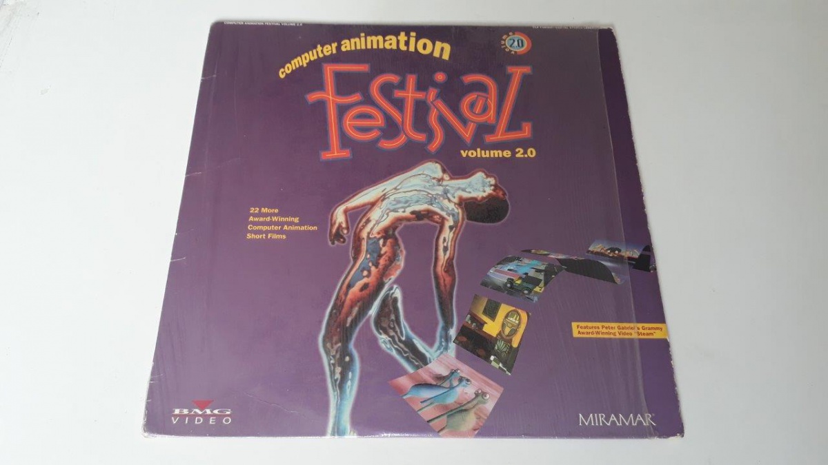 LASER DISC - LD - Computer Animation Festival Volume 2.