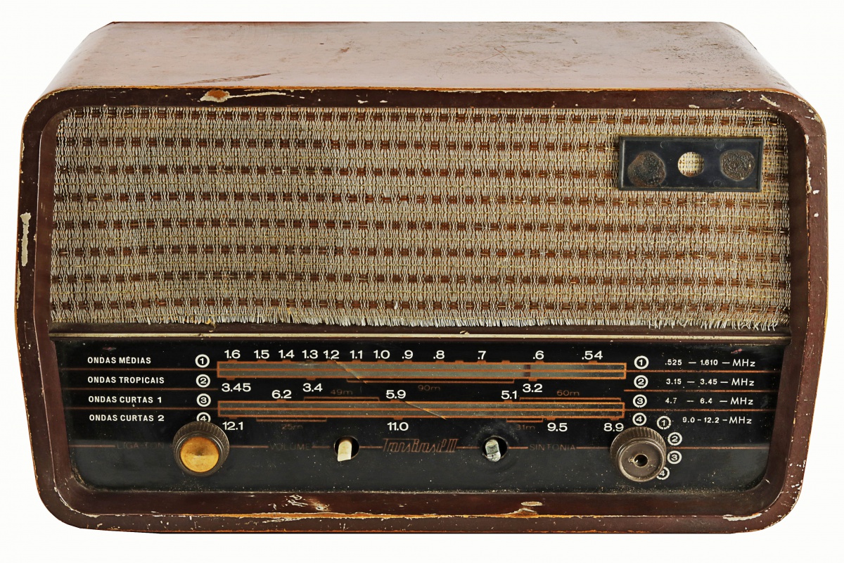 RARIDADE - ANOS 50/60 - RÁDIO ANTIGO MARCA ABC DITO