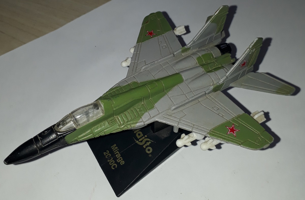 Aviao Maisto Mig 29 Fulcrum 12 Cm