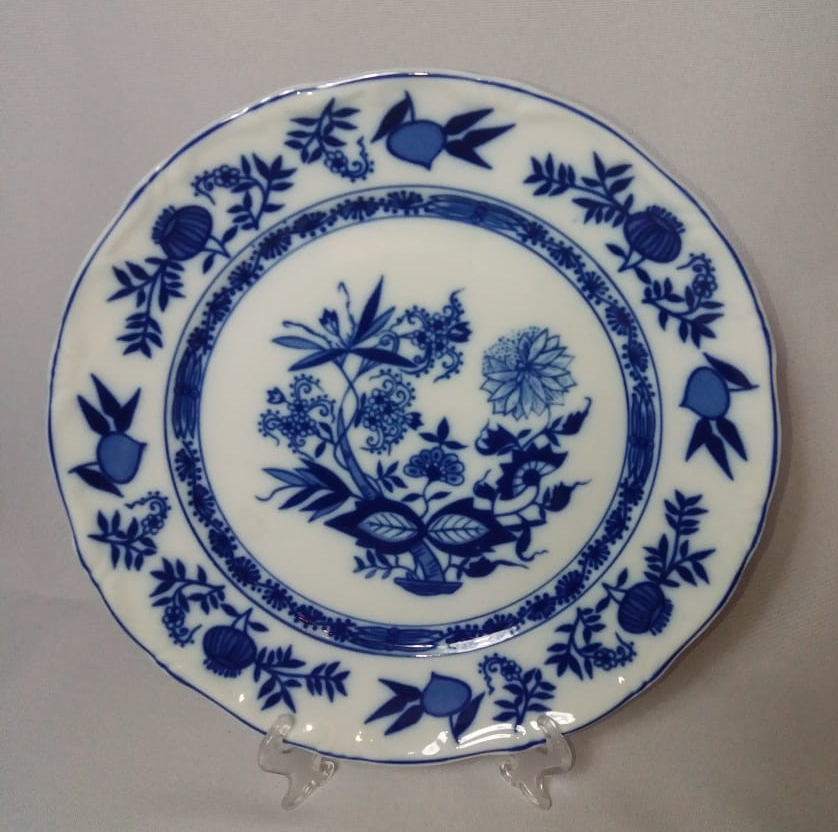 Prato Em Porcelana Branca Steatita Com Decora O Dita