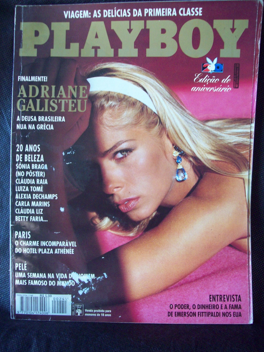 REVISTA PLAYBOY AGOSTO 1995 ADRIANE GALISTEU 250 PG REVISTA PLAYBOY AGOSTO 1995 ADRIANE GALISTEU 250 PG