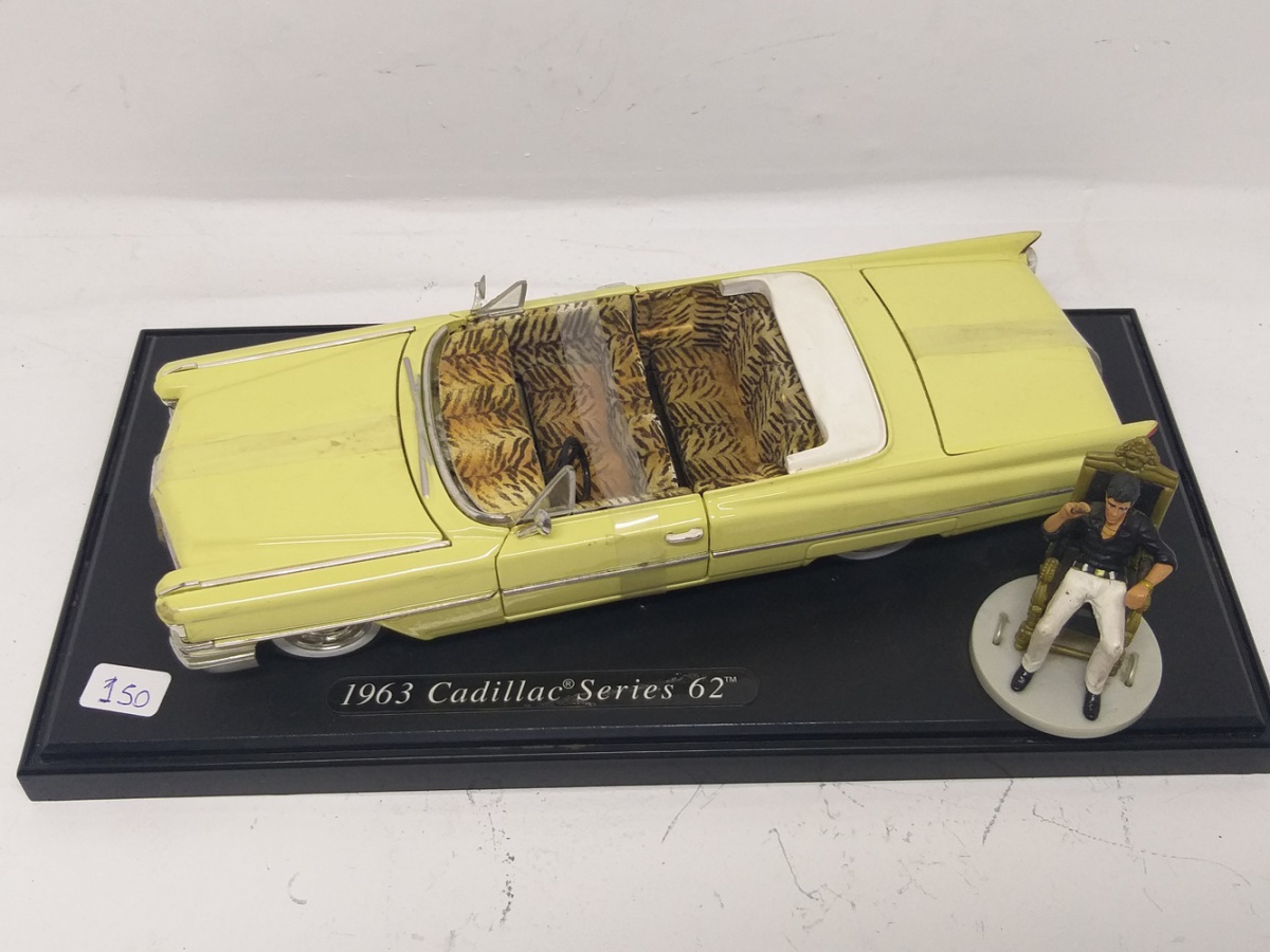 スカーフェイス Scarface 1963 Cadillac 1/18　jada scarface---jada-toys---1963-