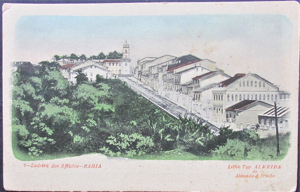 Cartão Postal De Salvador Frente E Verso