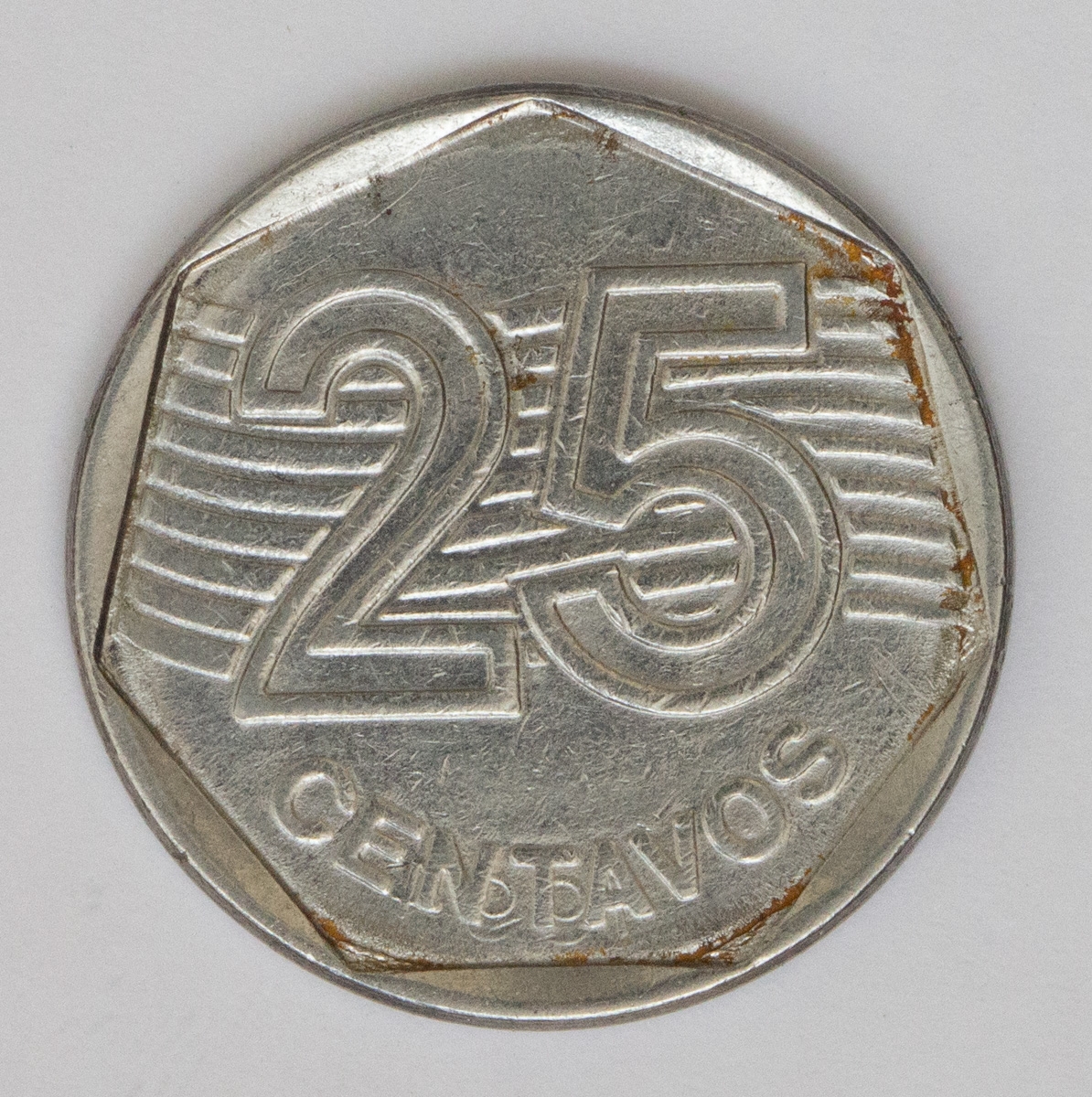 Numismática, Brasil. Moeda de 25 Centavos 1994. Data va