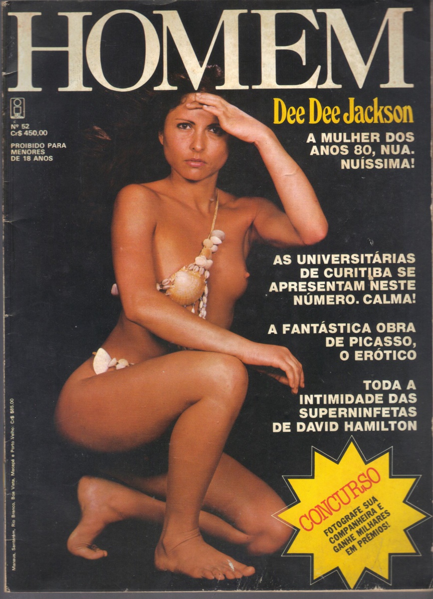 REVISTA HOMEM Nº 52 /1982 DEE DEE JACKSON A MULHER DOS