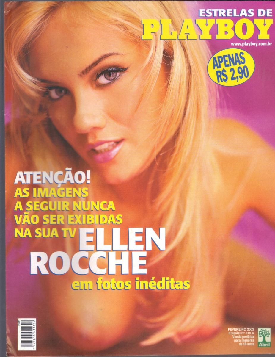 ESTRELAS DA PLAYBOY PÔSTER ELLEN ROCCHE / 2002