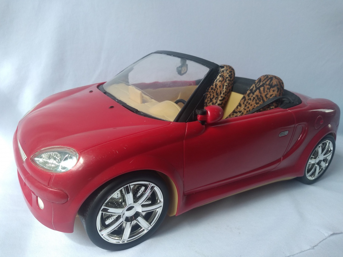 Carro Conversível da Barbie My Scene, Cor Vermelho Cereja Metálic