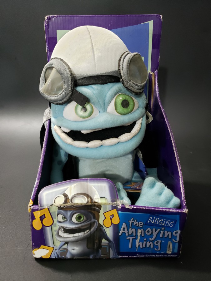 Pelúcia The Annoying Thing Crazy Frog, precisa de ajust