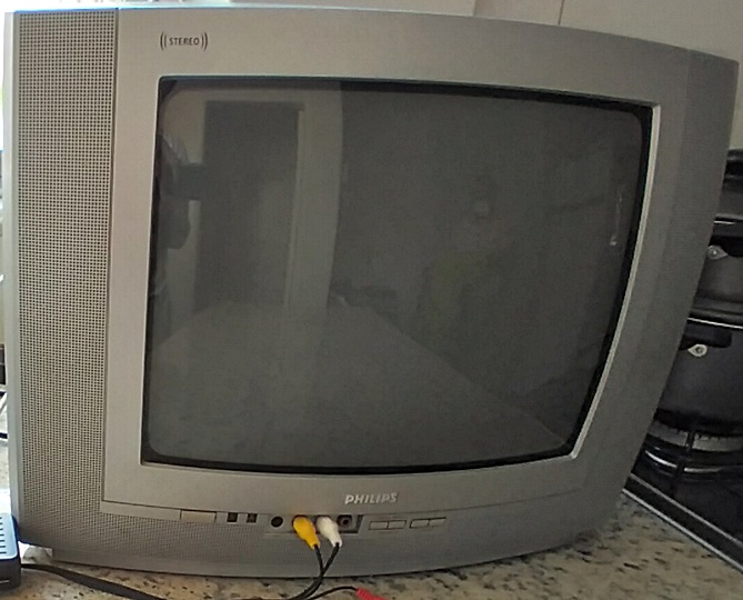 PHILIPS Antiga televisão colorida de 14 polegadas, mo PHILIPS Antiga televisão colorida de 14 polegadas, mo