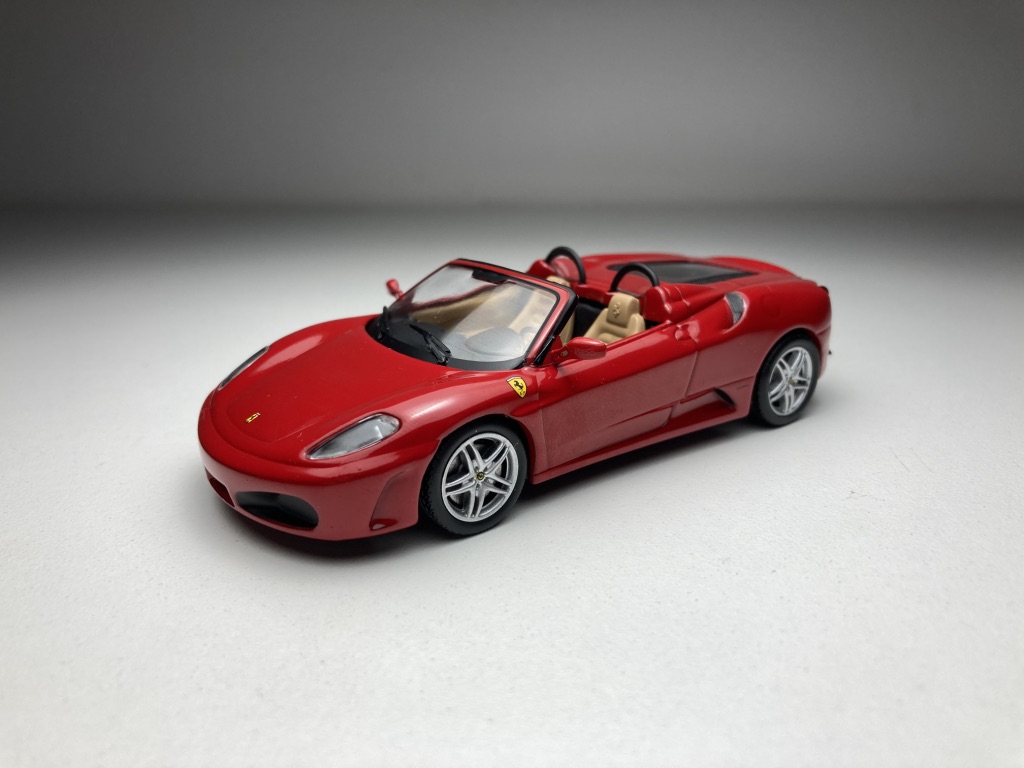 Ferrari F430 Spider Vermelho Miniatura carro de coleção