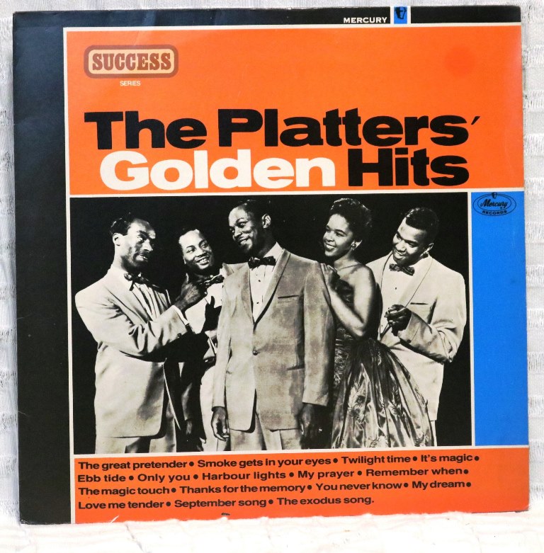 DISCO DE VINIL THE PLATTERS GOLDEN HITS ORIGINAL SEM